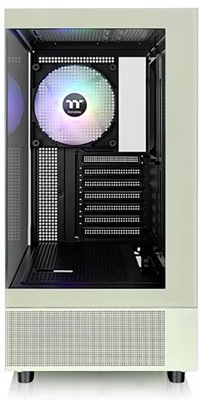 Thermaltake View 270 Plus TG ARGB Matcha Green Midi-Tower Gaming-Gehäuse Weiß, Schwarz