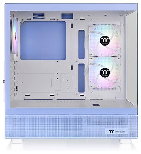 Thermaltake View 270 Plus TG ARGB Hydrangea Blue Midi-Tower Gaming-Gehäuse Blau