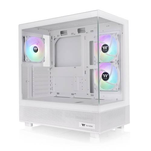 Thermaltake View 270 Plus TG ARGB Snow White Midi-Tower Gaming-Gehäuse Weiß