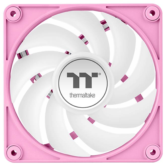 Thermaltake CT120 EX ARGB Sync PC Cooling Fan Pink 3 Pack PC-Gehäuse-Lüfter Pink (B x H x T) 120 x 120 x 25 mm