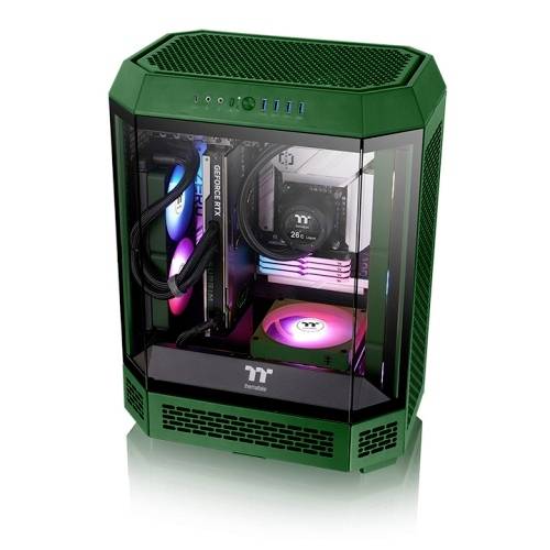 Thermaltake CT120 EX ARGB Sync PC Cooling Fan Racing Green 3 Pack PC-Gehäuse-Lüfter Grün (B x H x T) 120 x 120 x 25mm