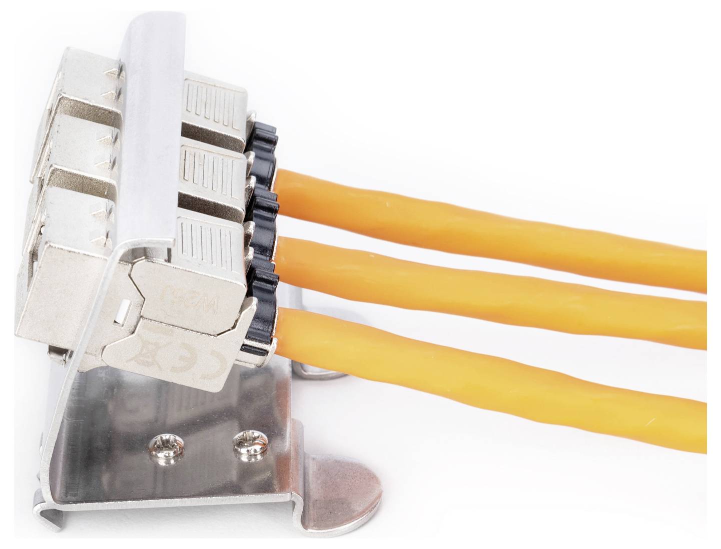 Digitus AN-25183 Keystone-Halterung 2-fach Edelstahl