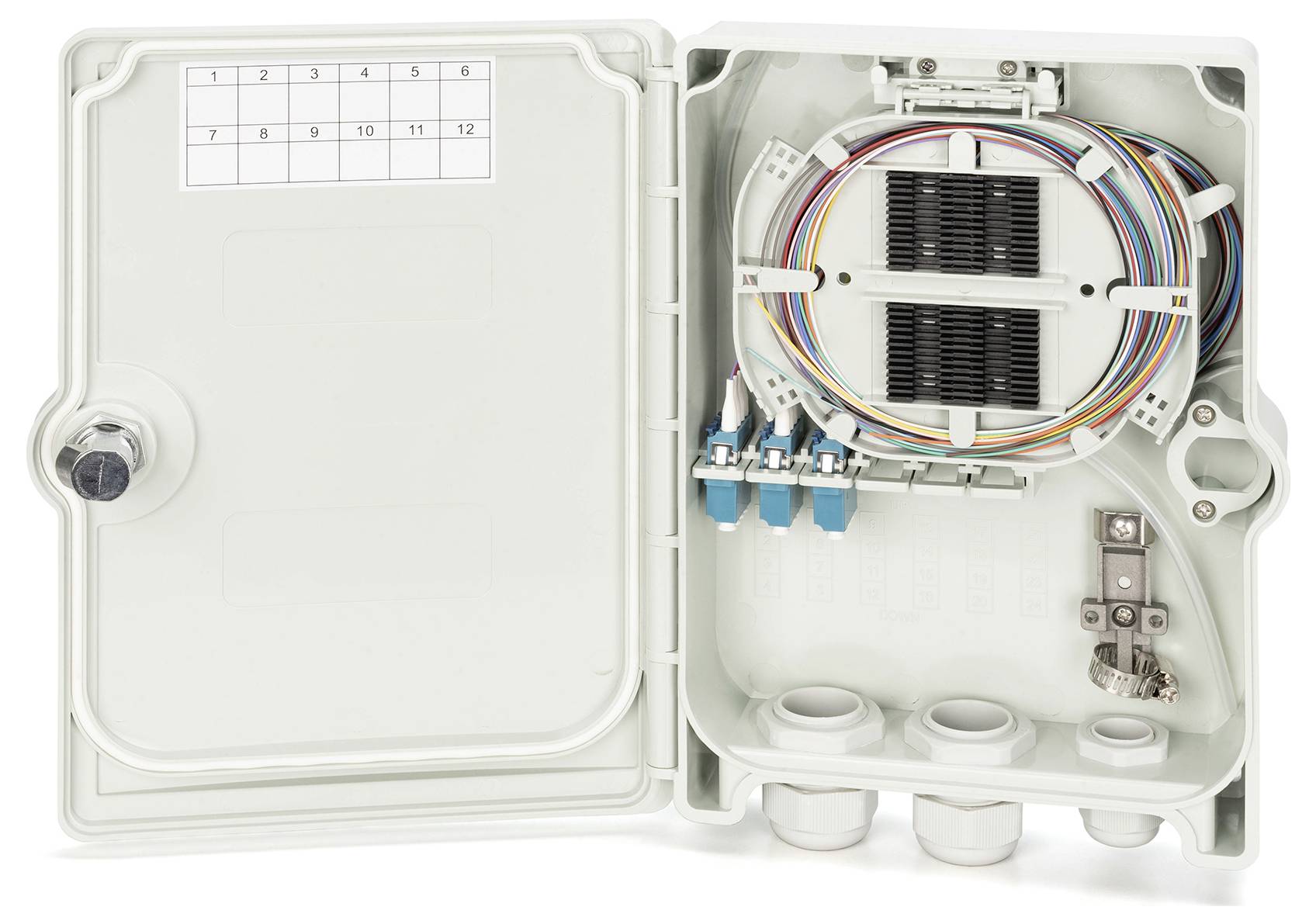 Digitus DN-968913-LC LWL-Patchpanel LC Bestückt