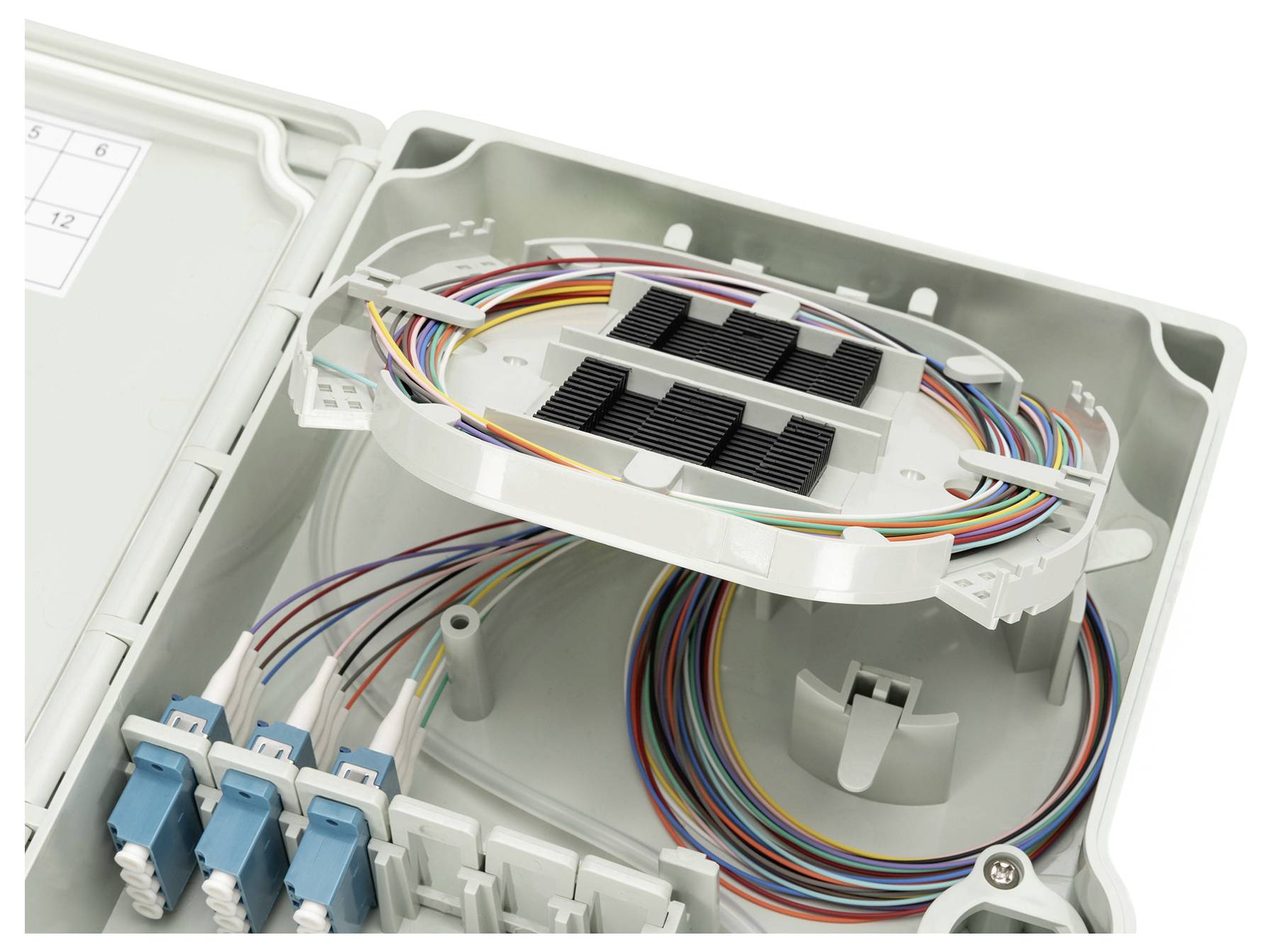Digitus DN-968913-LC LWL-Patchpanel LC Bestückt