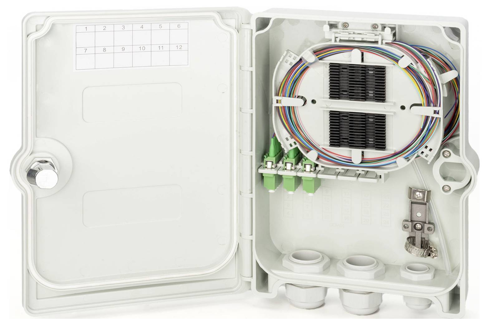 Digitus DN-968913-LCA LWL-Patchpanel LC Bestückt