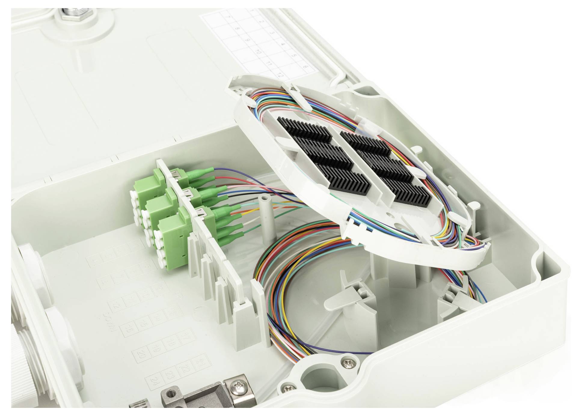 Digitus DN-968913-LCA LWL-Patchpanel LC Bestückt