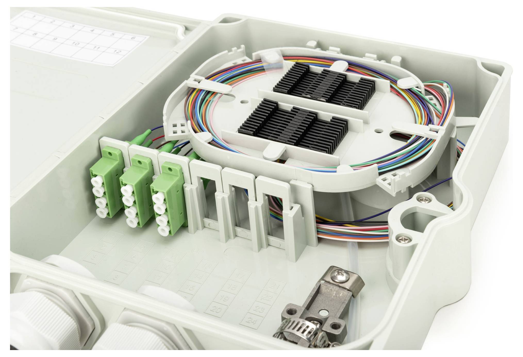 Digitus DN-968913-LCA LWL-Patchpanel LC Bestückt