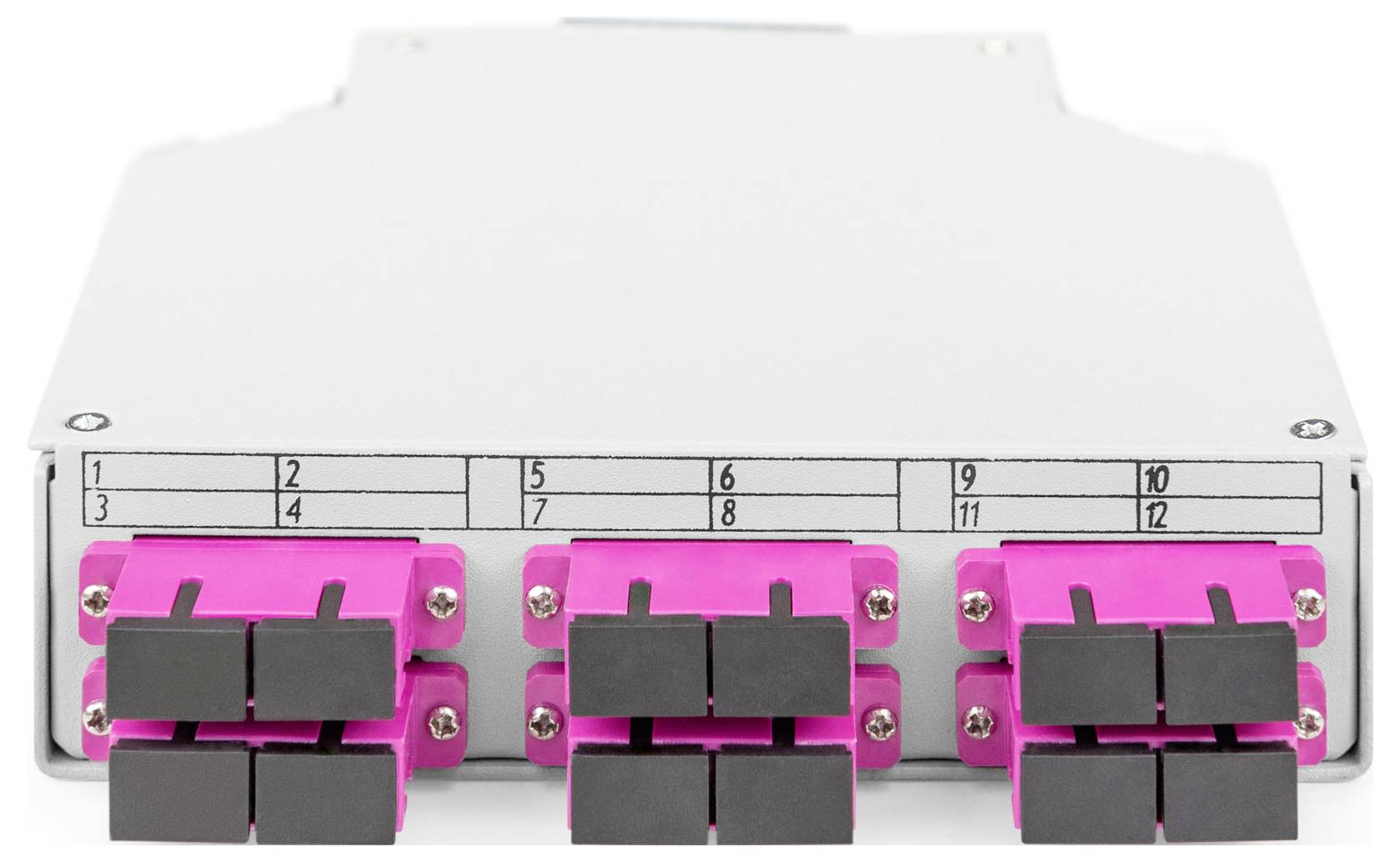 Digitus DN-963850-4 LWL-Adapter Pink, Schwarz, Grau 1 St.