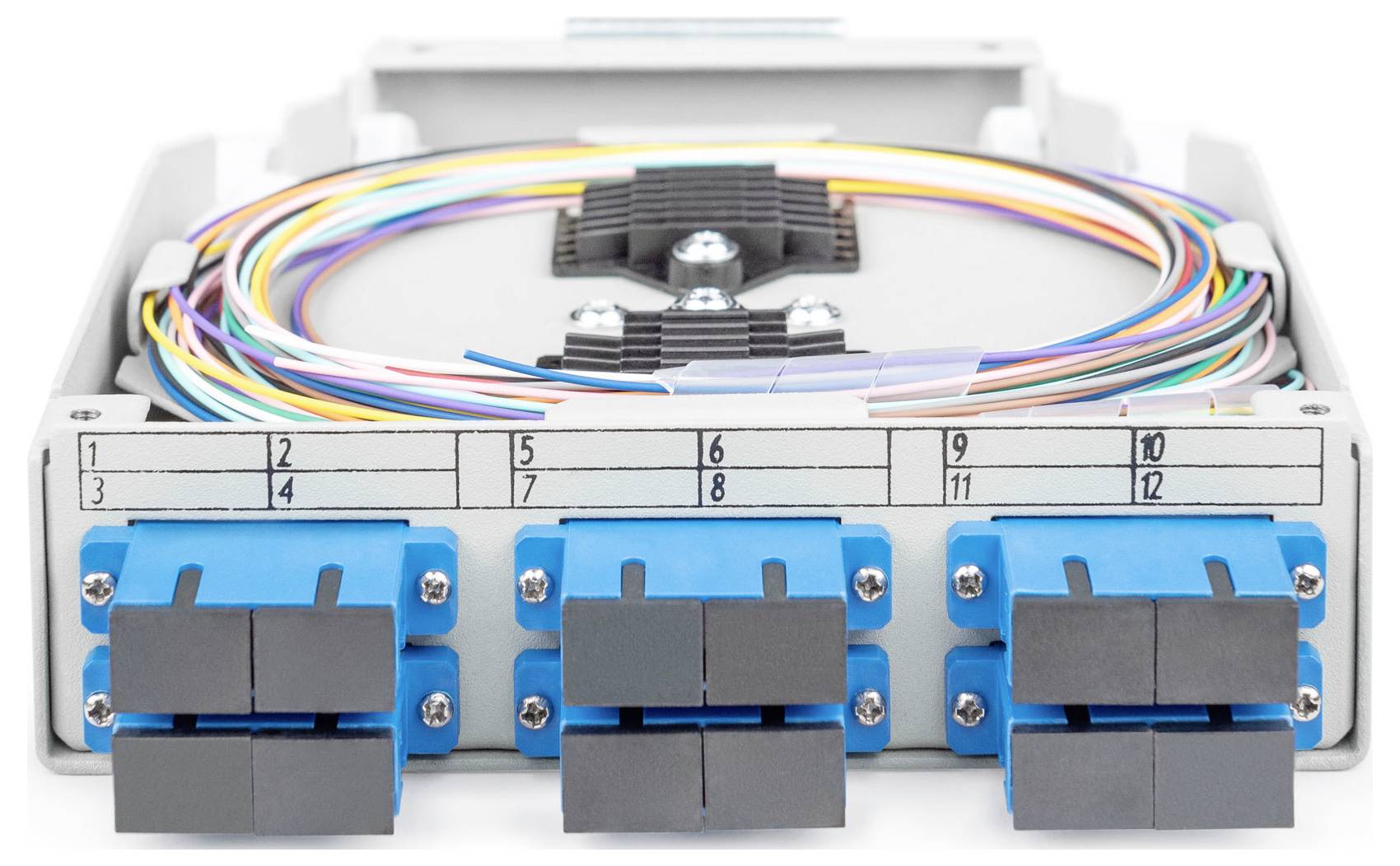 Digitus DN-963890 LWL-Adapter Grau, Blau, Hellblau, Schwarz 1St.