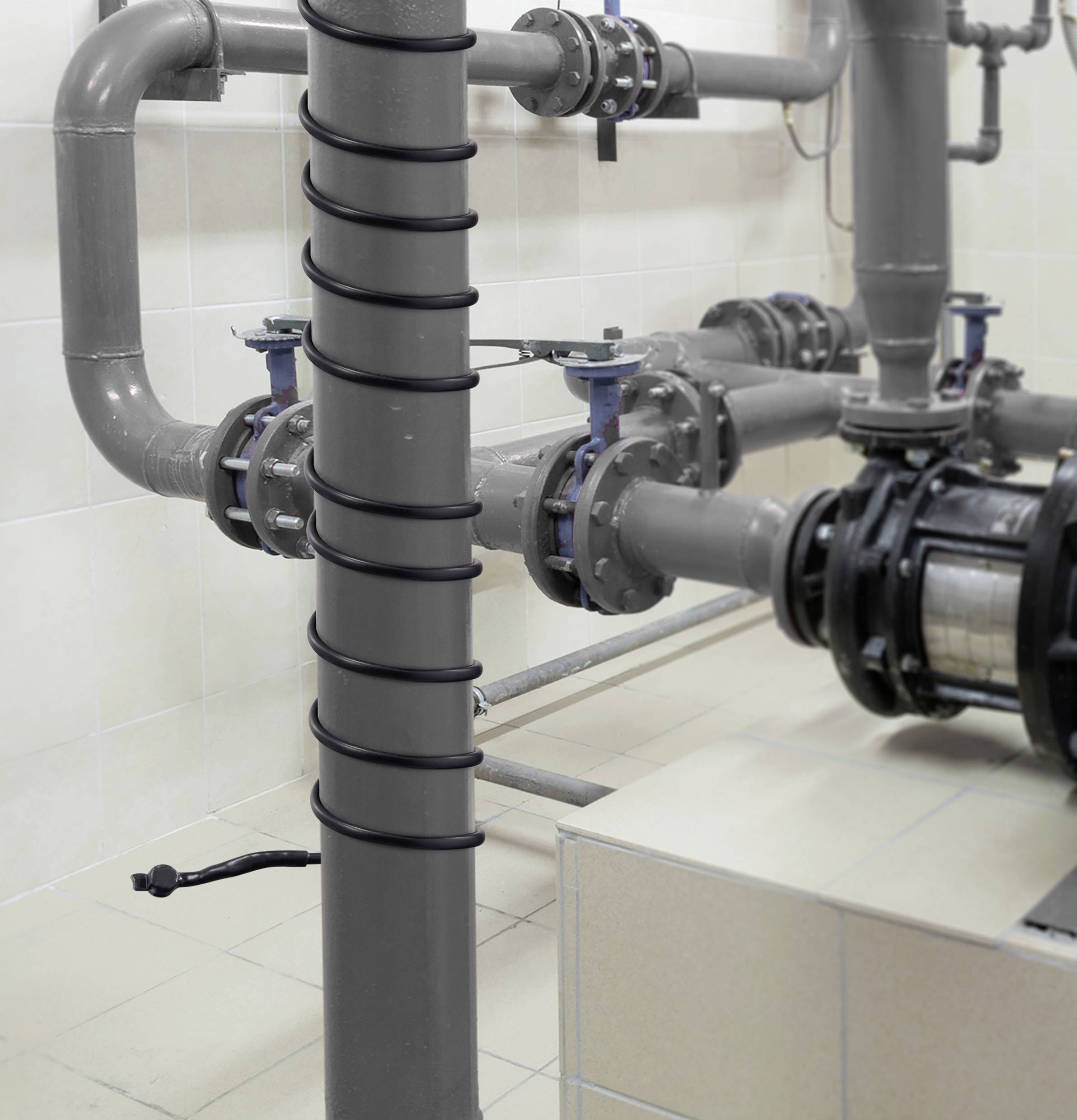 Sygonix SY-6771240 Heizkabel 230 V/AC 37.5W 2.5m mit Frostschutzfunktion