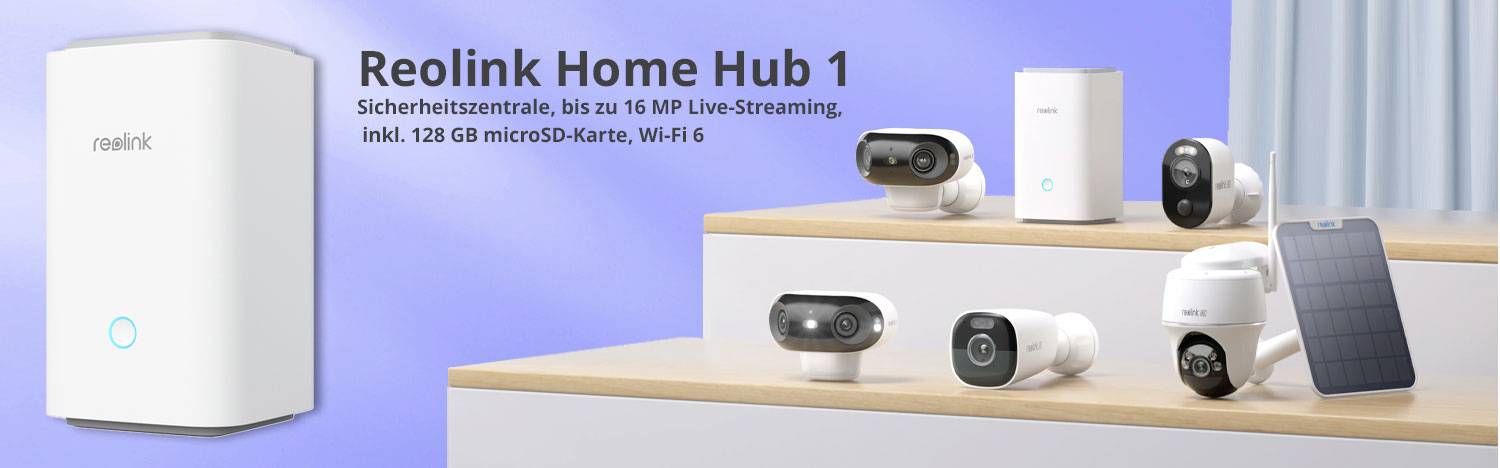 Reolink Home Hub 1 HH01128 LAN, WLAN IP Sicherheitszentrale