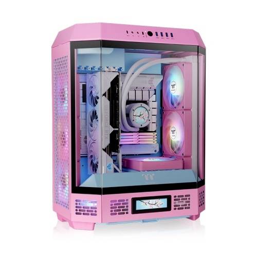 Thermaltake The Tower 600 Bubble Pink Midi-Tower PC-Gehäuse Pink, Blau