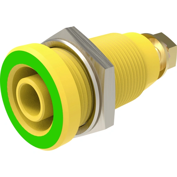 Schützinger DI SEB 9424 Au / GNGE Sicherheits-Einbaubuchse gerade Grün-Gelb 1St. Schützinger DI SEB 9424 Au / GNGE Sicherheits-Einbaubuchse gerade Grün-Gelb 1St.