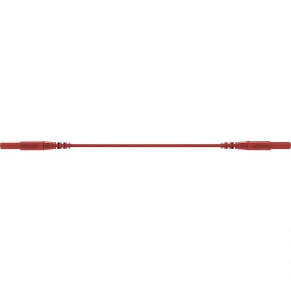 Schützinger MSFK A341 / 1 / 100 / RT Sicherheits-Messleitung Stecker Stecker 100cm Rot 1St. Schützinger MSFK A341 / 1 / 100 / RT Sicherheits-Messleitung Stecker Stecker 100cm Rot 1St.