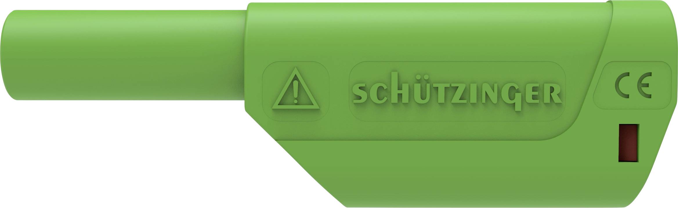 Schützinger DI SFK 8500L Ni / AS / GN Sicherheits-Federkorbstecker gerade Stift-Ø: 4mm Grün 1St.