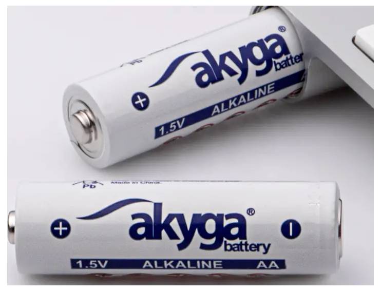 Akyga AAA LR03 Micro (AAA)-Batterie Alkali-Mangan 1300 mAh 1.5V 10St.