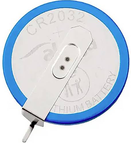 Akyga Knopfzelle CR2032 3 V 210 mAh Li-MnO2 CR2032 HP2D