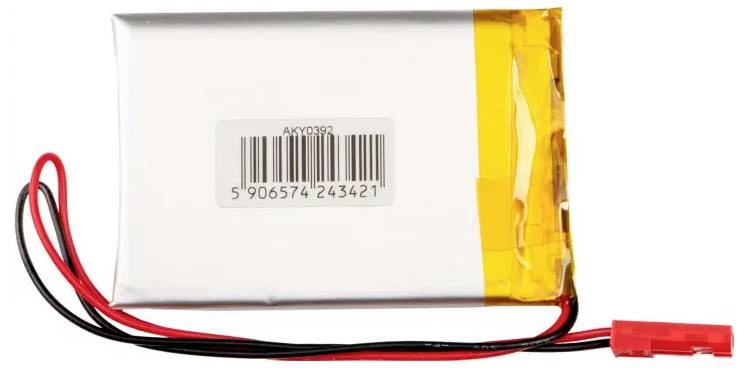 Akyga LP453350 Akkupack x Spezial-Akku LiPo 3.7V 800 mAh