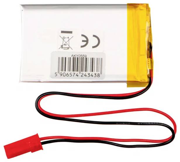 Akyga LP503448 Akkupack x Spezial-Akku LiPo 3.7V 800 mAh