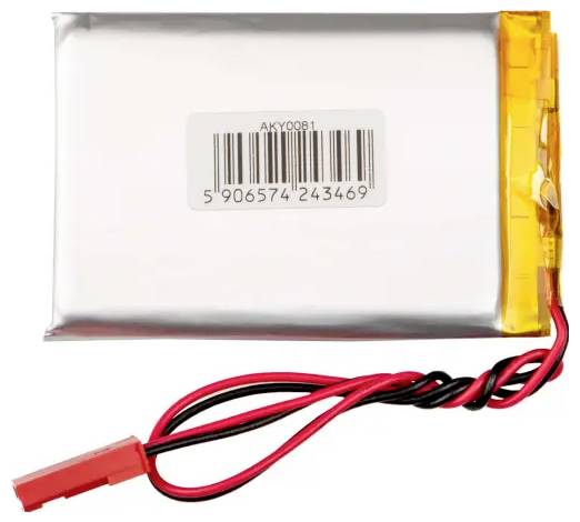 Akyga LP573450 Akkupack x Spezial-Akku LiPo 3.7V 980 mAh