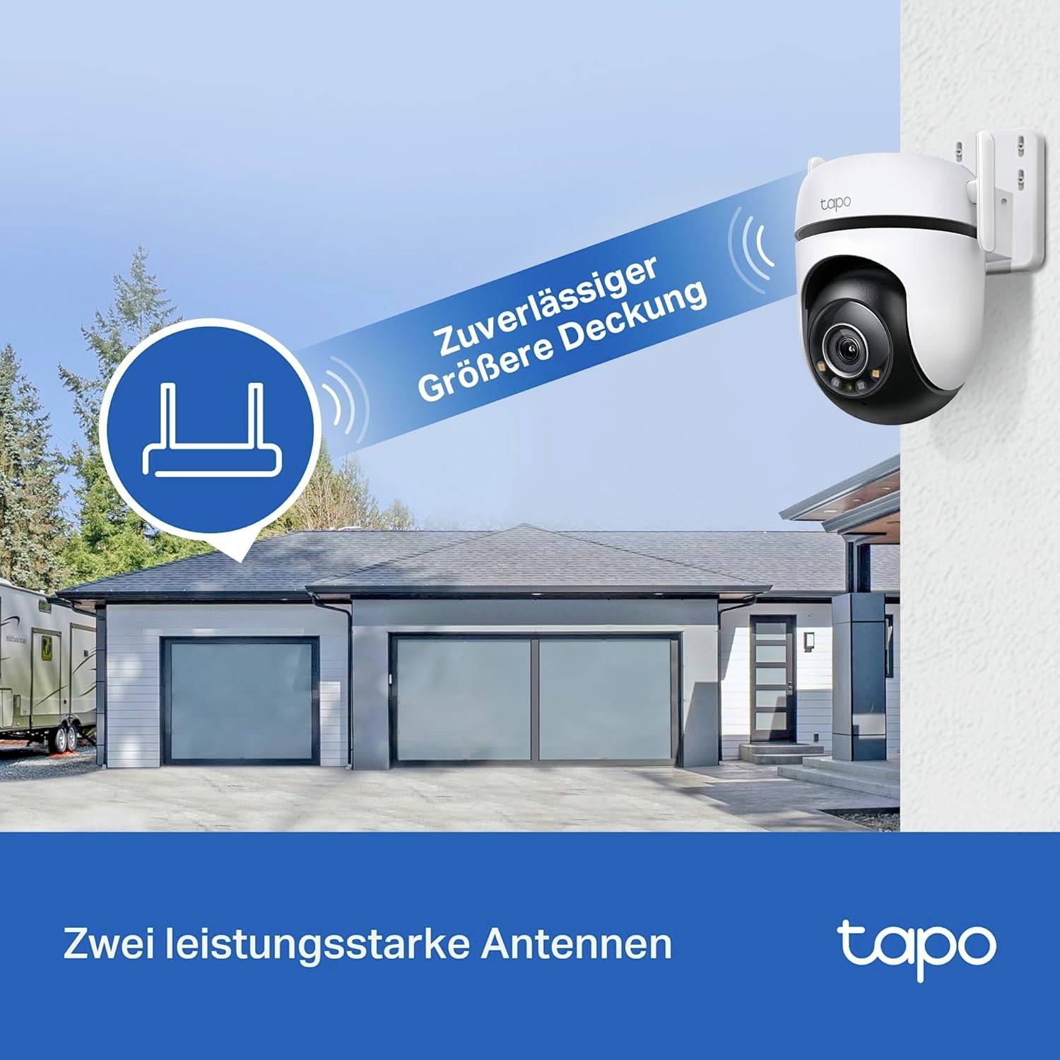 TP-LINK C520WS TAPO C520WS LAN, WLAN IP Überwachungskamera 2560 x 1440 Pixel