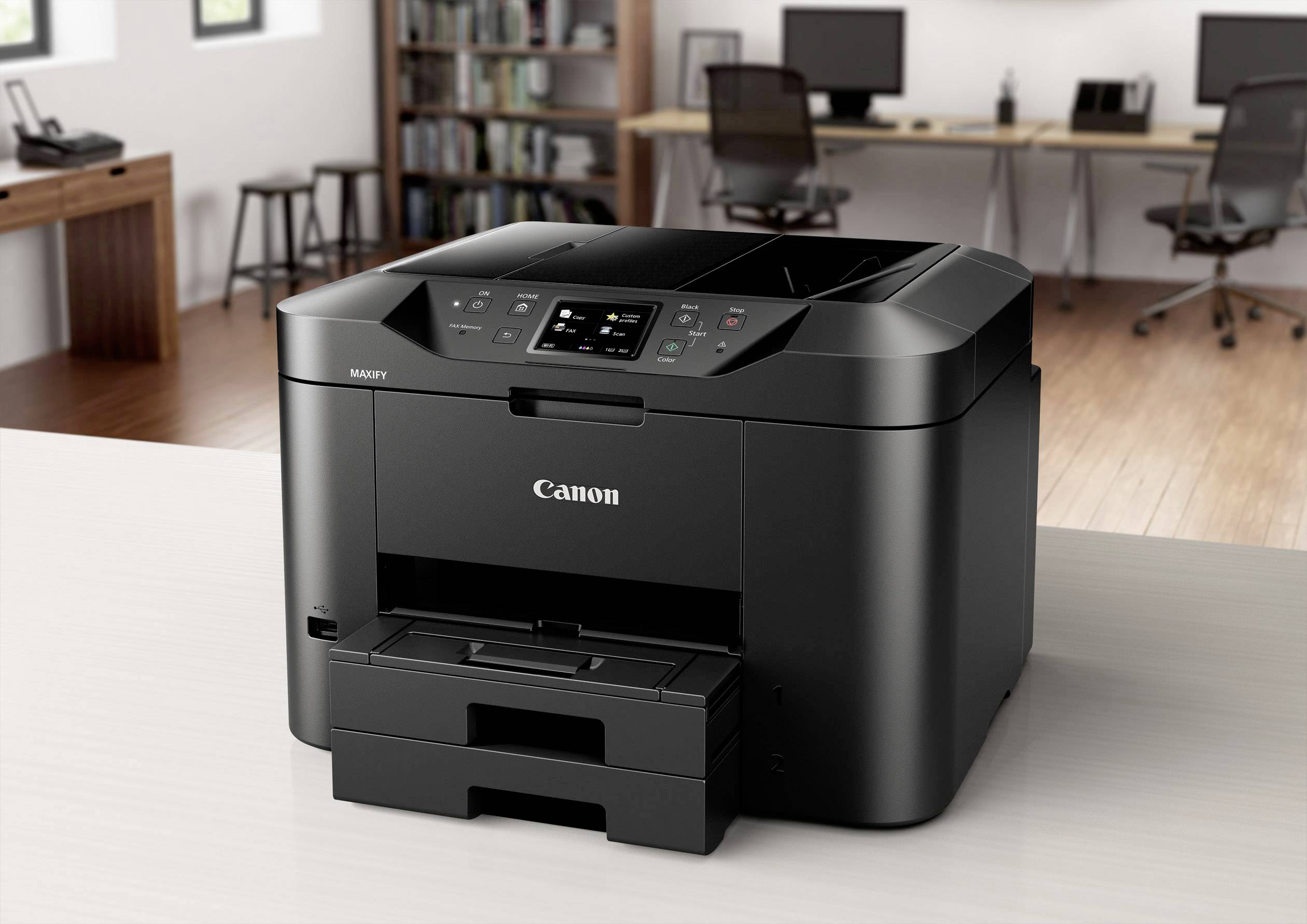 Canon MAXIFY MB2750 4 ipm b/n 15.5 ipm col Multifunktionsdrucker Tintenstrahl Farbe A4 LAN, WLAN, Duplex, ADF