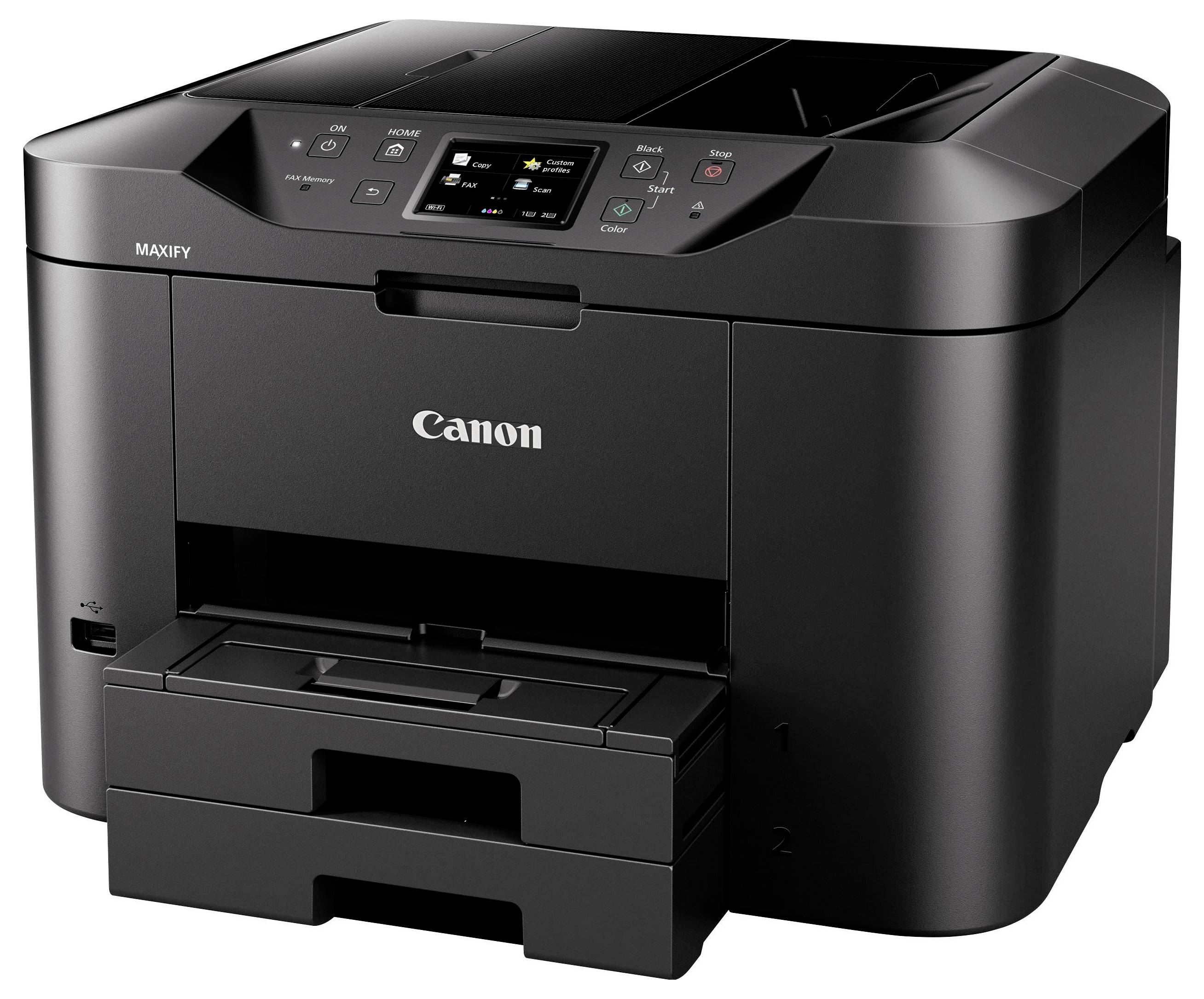 Canon MAXIFY MB2750 4 ipm b/n 15.5 ipm col Multifunktionsdrucker Tintenstrahl Farbe A4 LAN, WLAN, Duplex, ADF