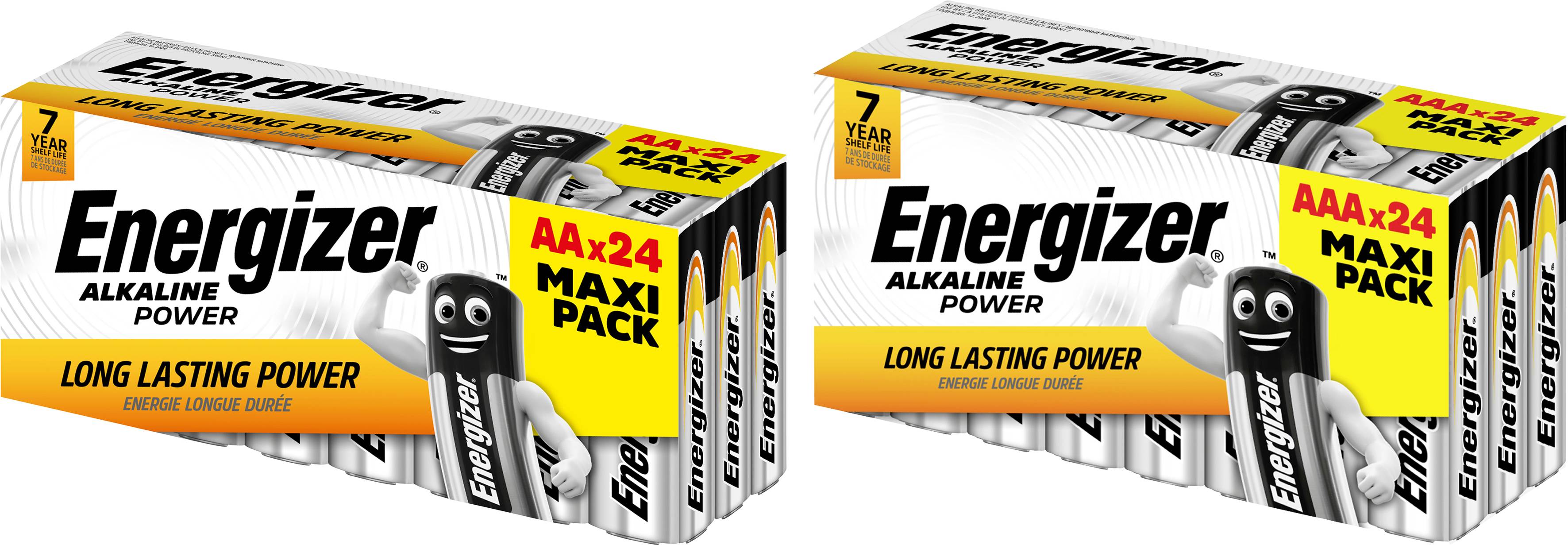 Energizer Batterie-Set Micro, Mignon 48St.