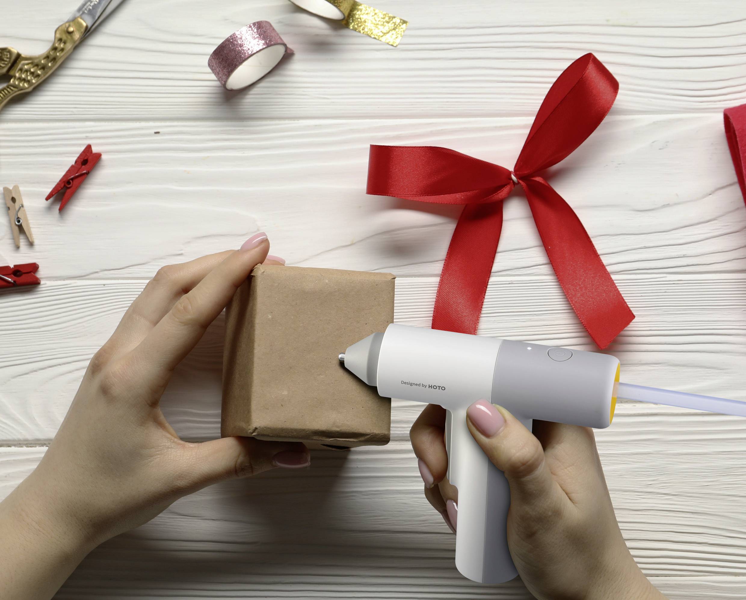 HOTO QWRJQ002 Akku Heißklebepistole