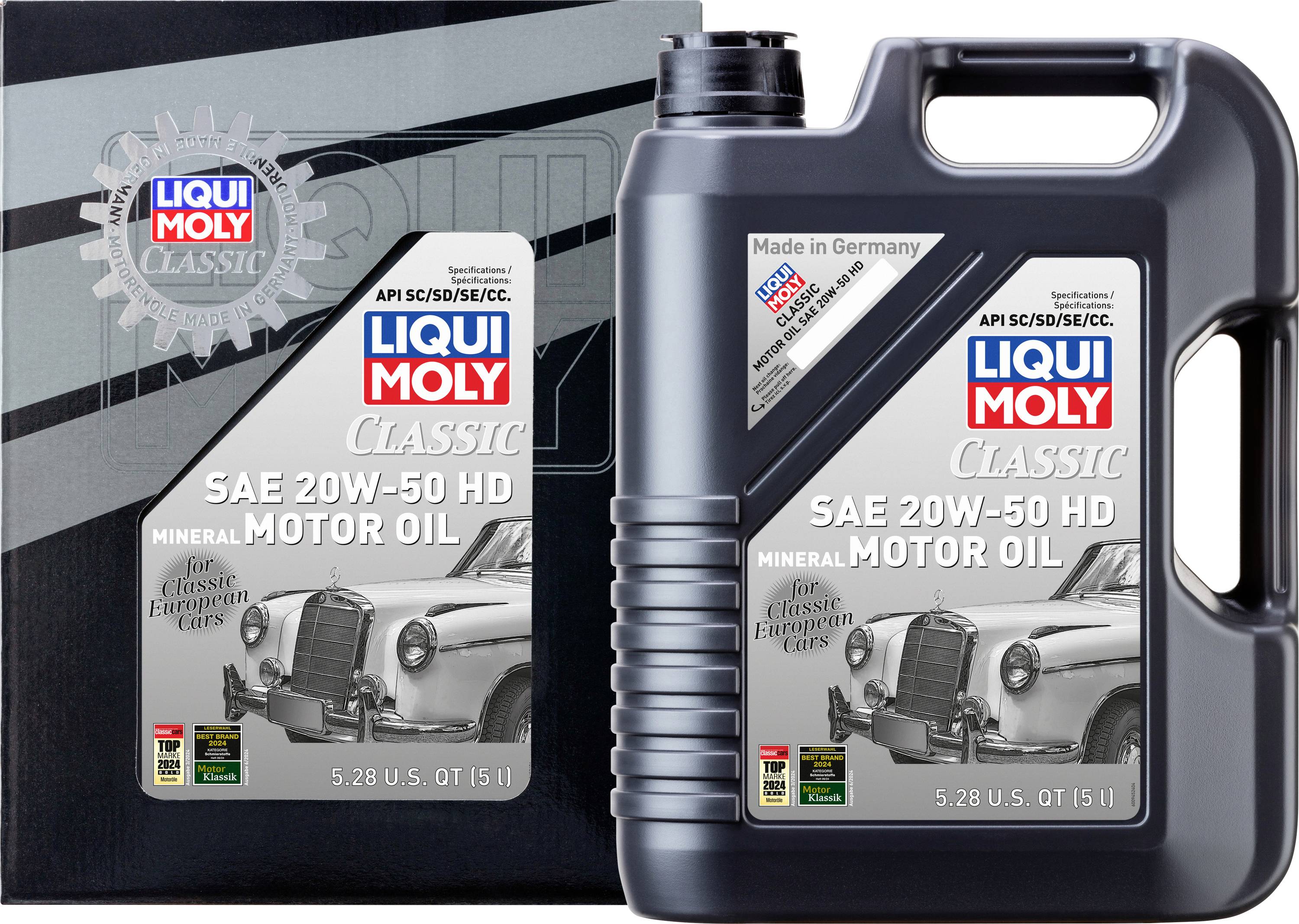Liqui Moly Classic Motorenöl SAE 30 1133 Motoröl 5l