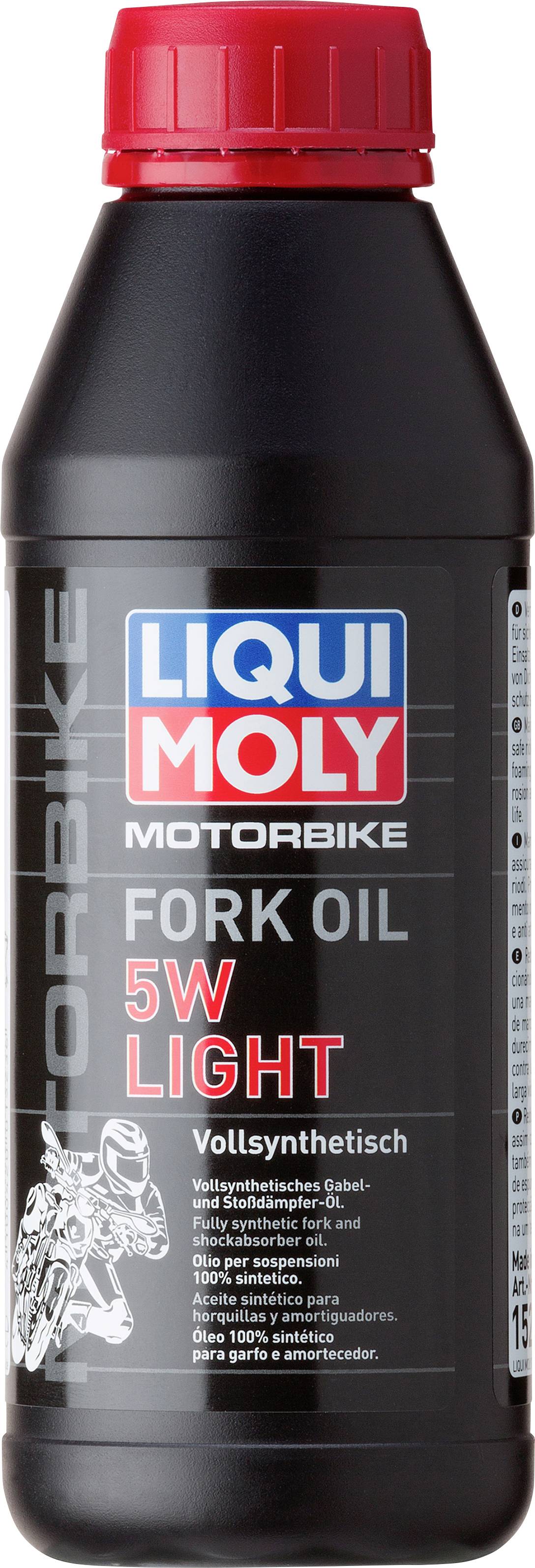 Liqui Moly Motorbike Fork Oil 5W light 1523 Gabel- und Stoßdämpferöl 500ml