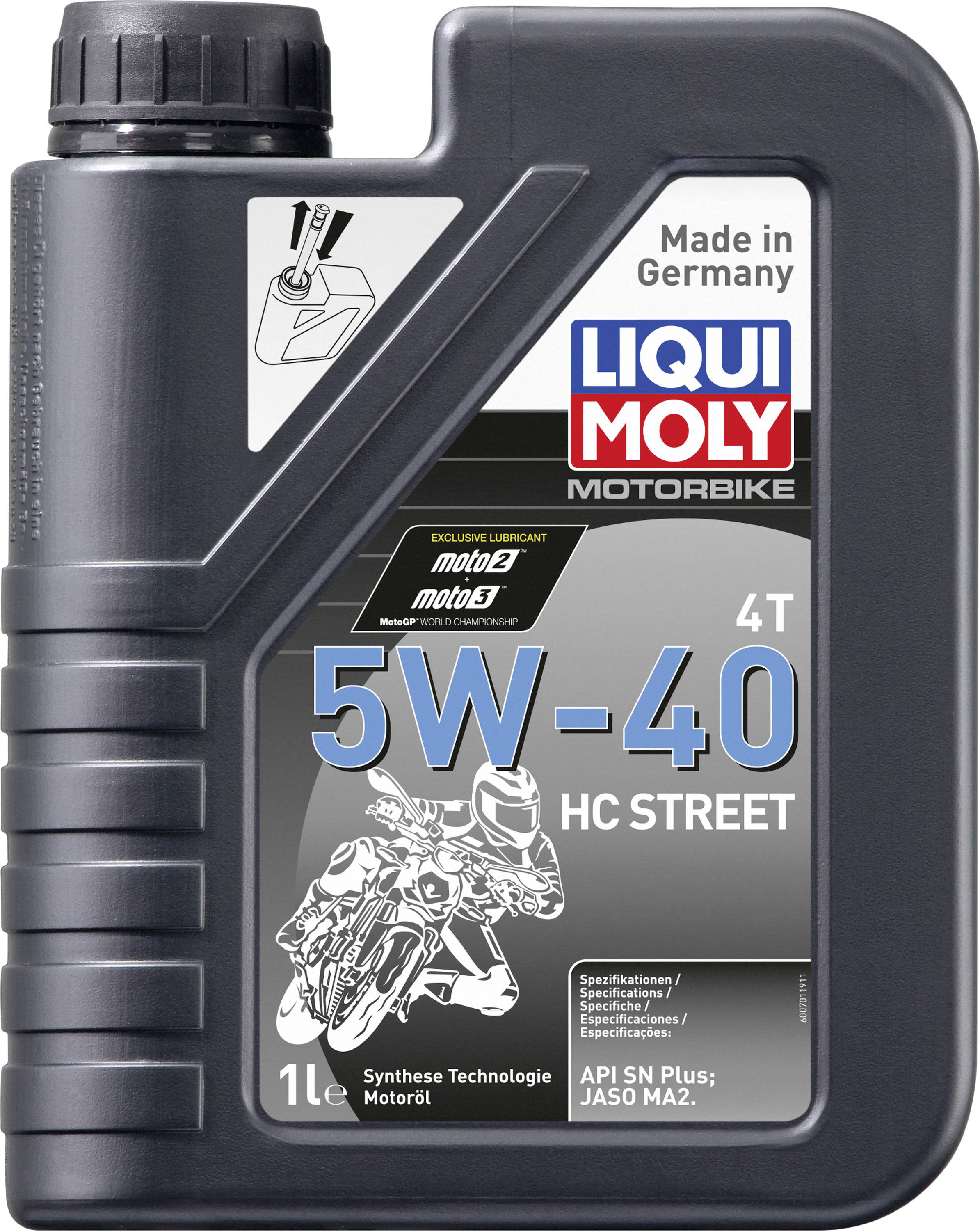 Liqui Moly Motorbike 4T 5W-40 HC Street 20750 Motoröl 1l