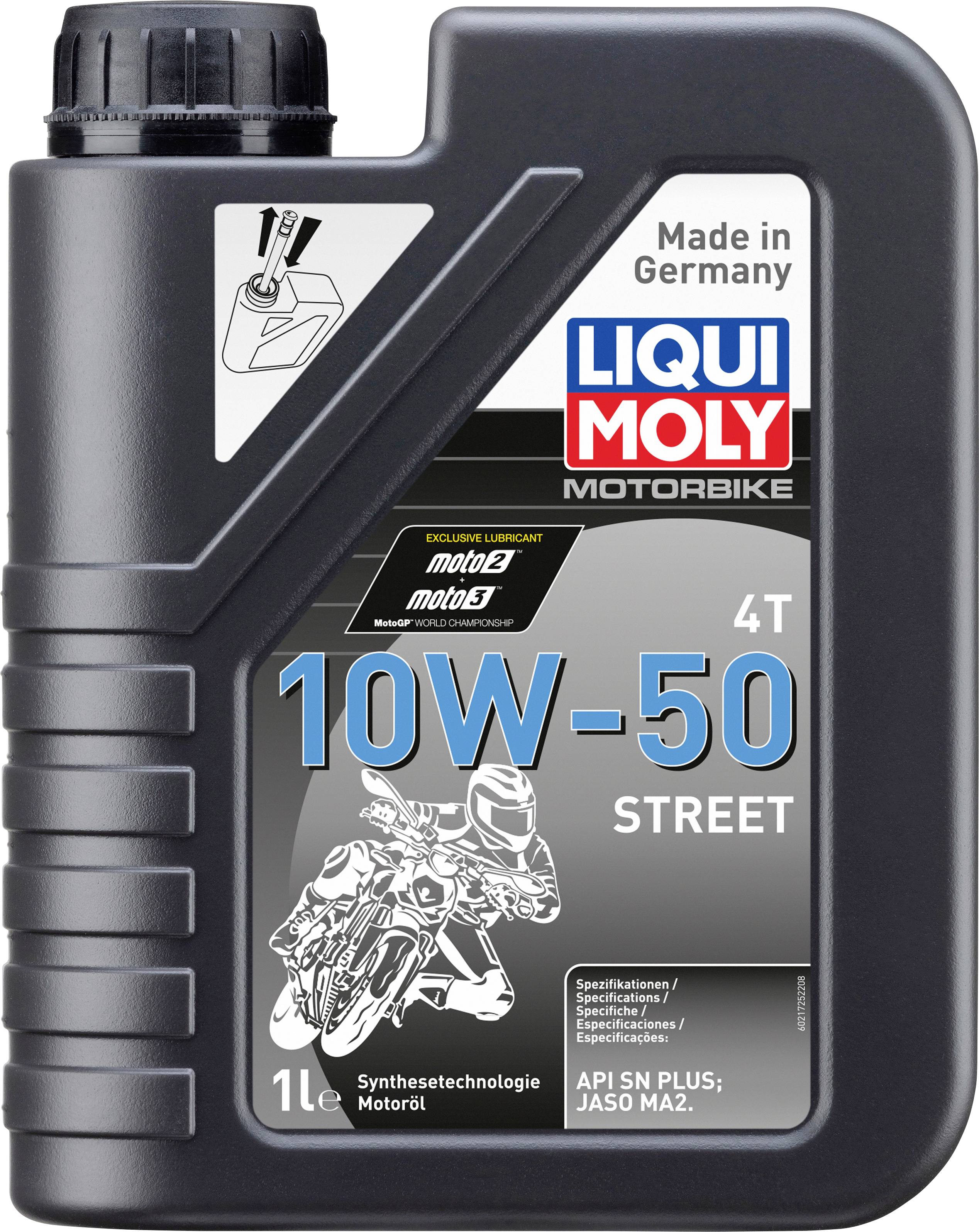 Liqui Moly Motorbike 4T 10W-50 Street 21725 4-Takt-Motoröl 1l