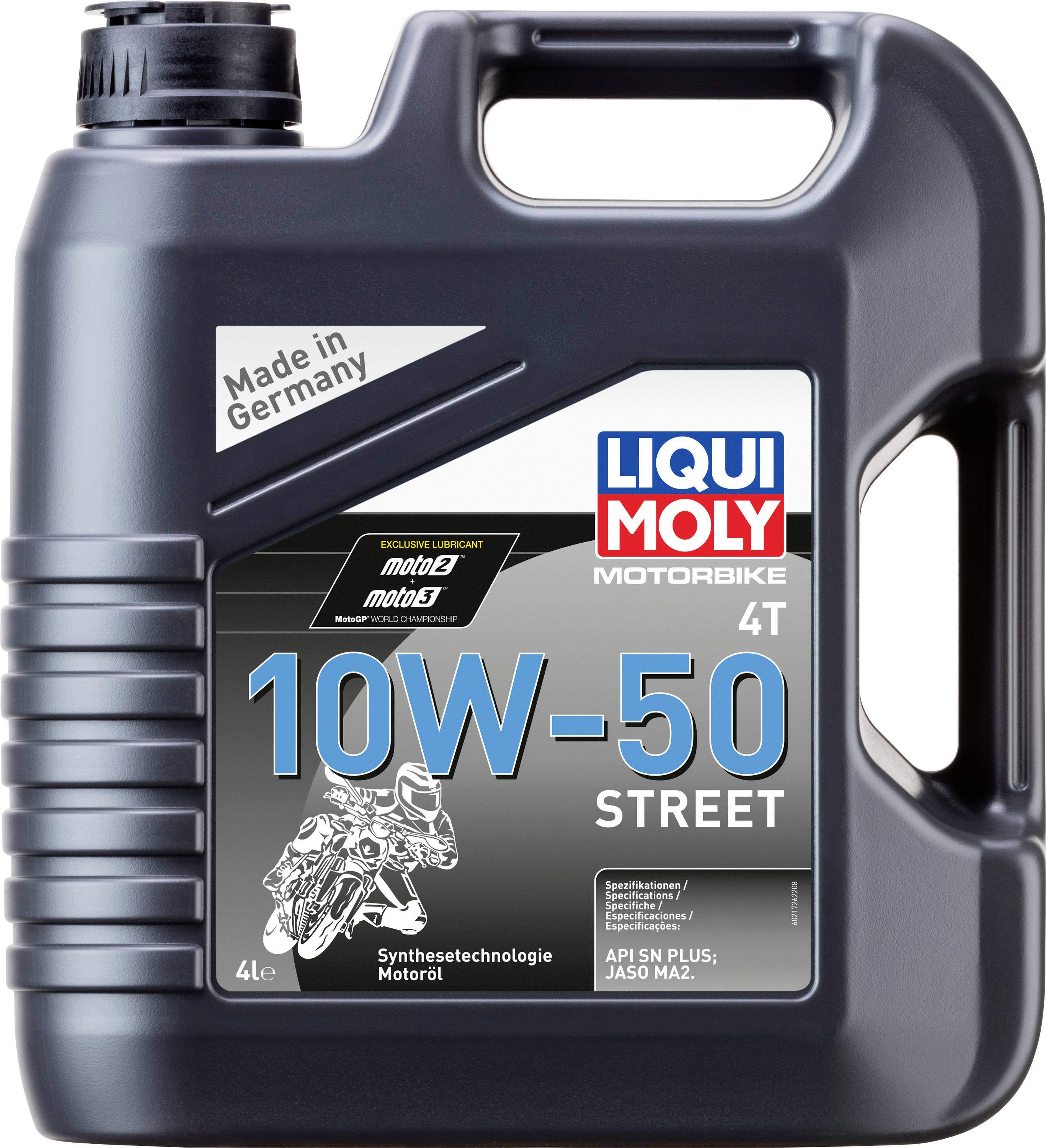 Liqui Moly Motorbike 4T 10W-50 Street 21726 4-Takt-Motoröl 4l