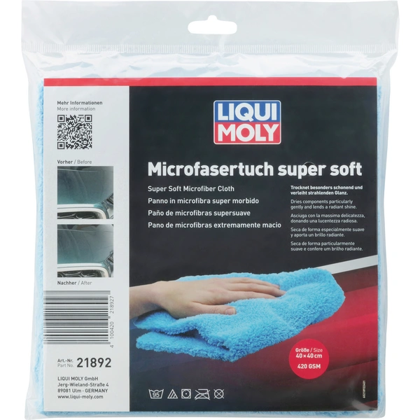 Liqui Moly 21892 Microfasertuch 1 St. (L x B) 40cm x 40cm Liqui Moly 21892 Microfasertuch 1 St. (L x B) 40cm x 40cm
