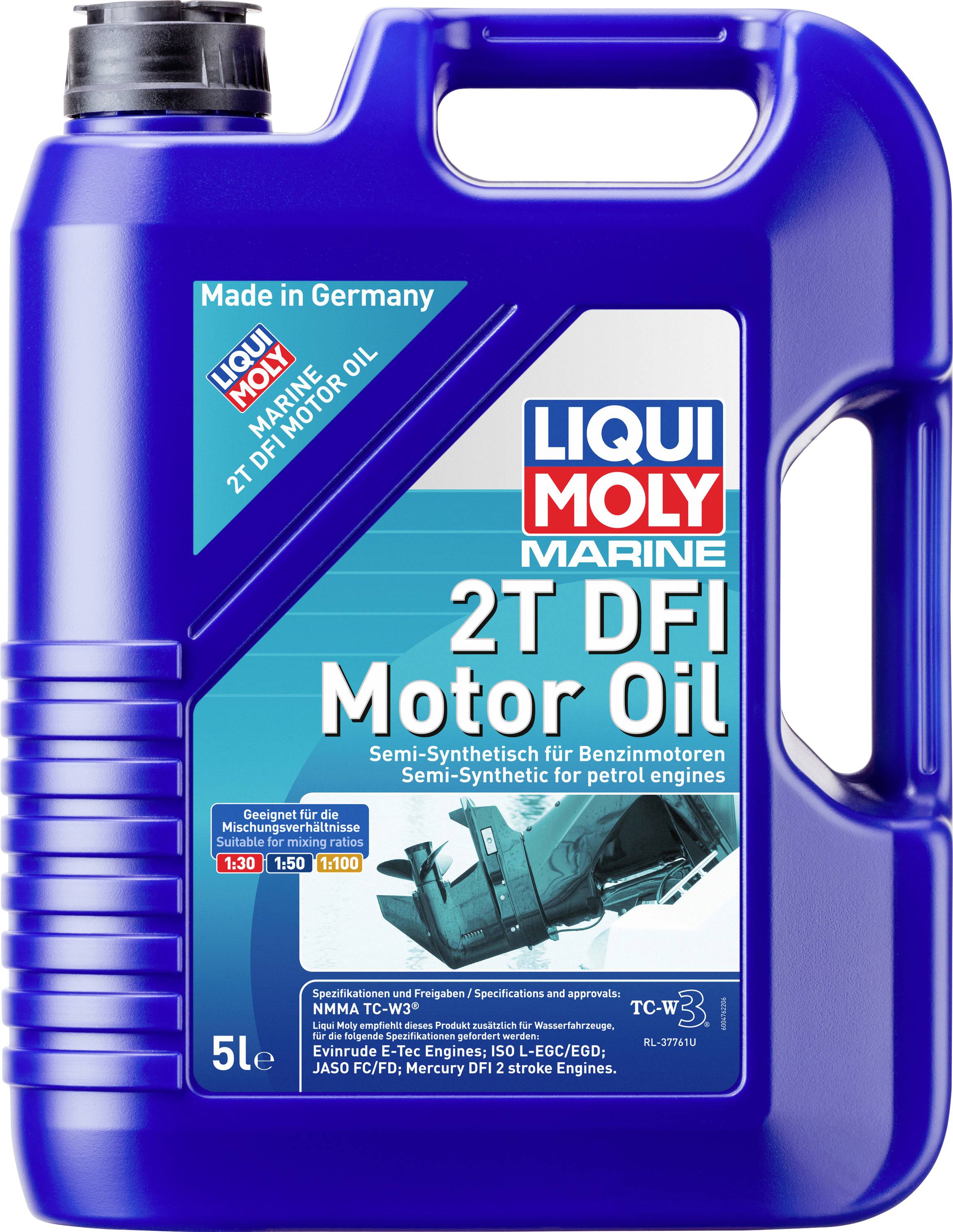 Liqui Moly Marine 2T DFI Motor Oil 25063 2-Takt-Motoröl 5l