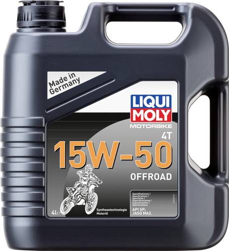Liqui Moly Motorbike 4T 15W-50 Offroad 3058 4-Takt-Motoröl 4l