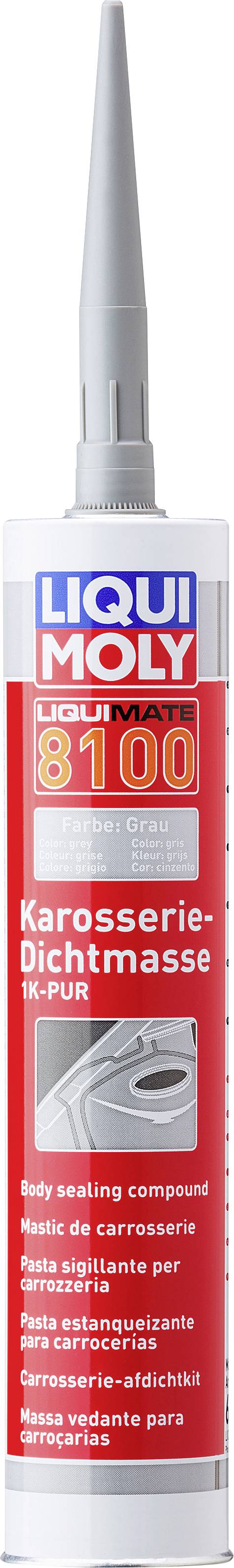 Eine Tube 'Liqui Moly 6100 Karosserie-Dichtmasse', 310 ml, zur Abdichtung von Karosseriefugen.