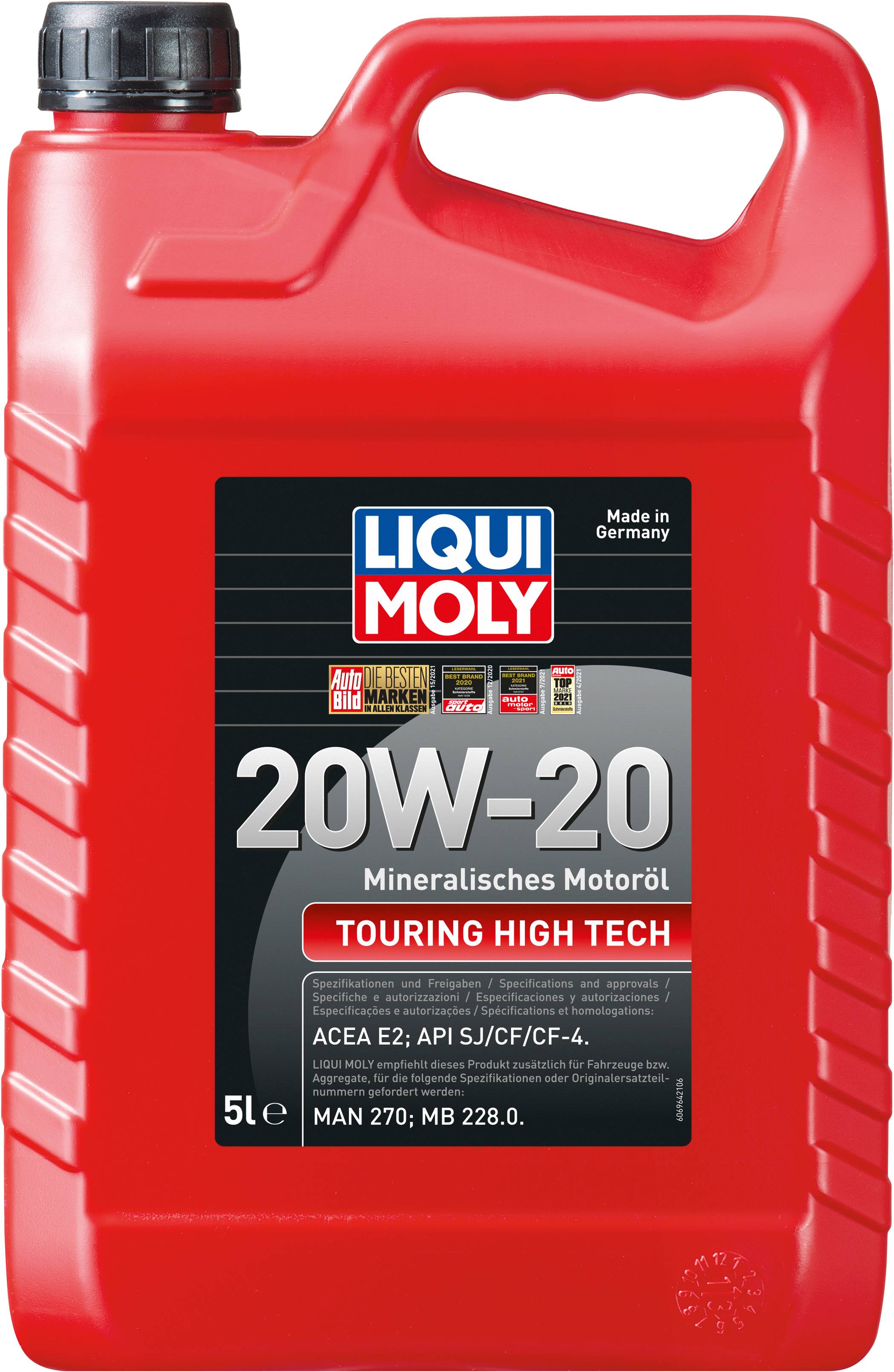 Liqui Moly Touring High Tech 20W-20 6964 Motoröl 5l