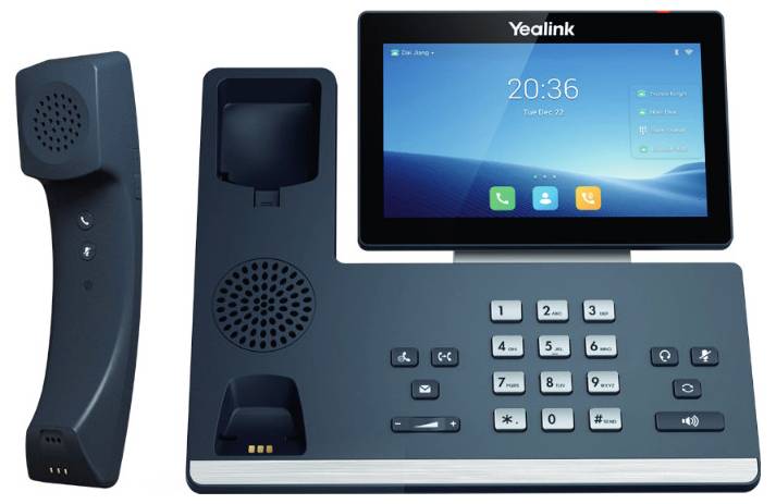 Yealink IP Telefon SIP-T58W Pro IP-Videotelefon Grau