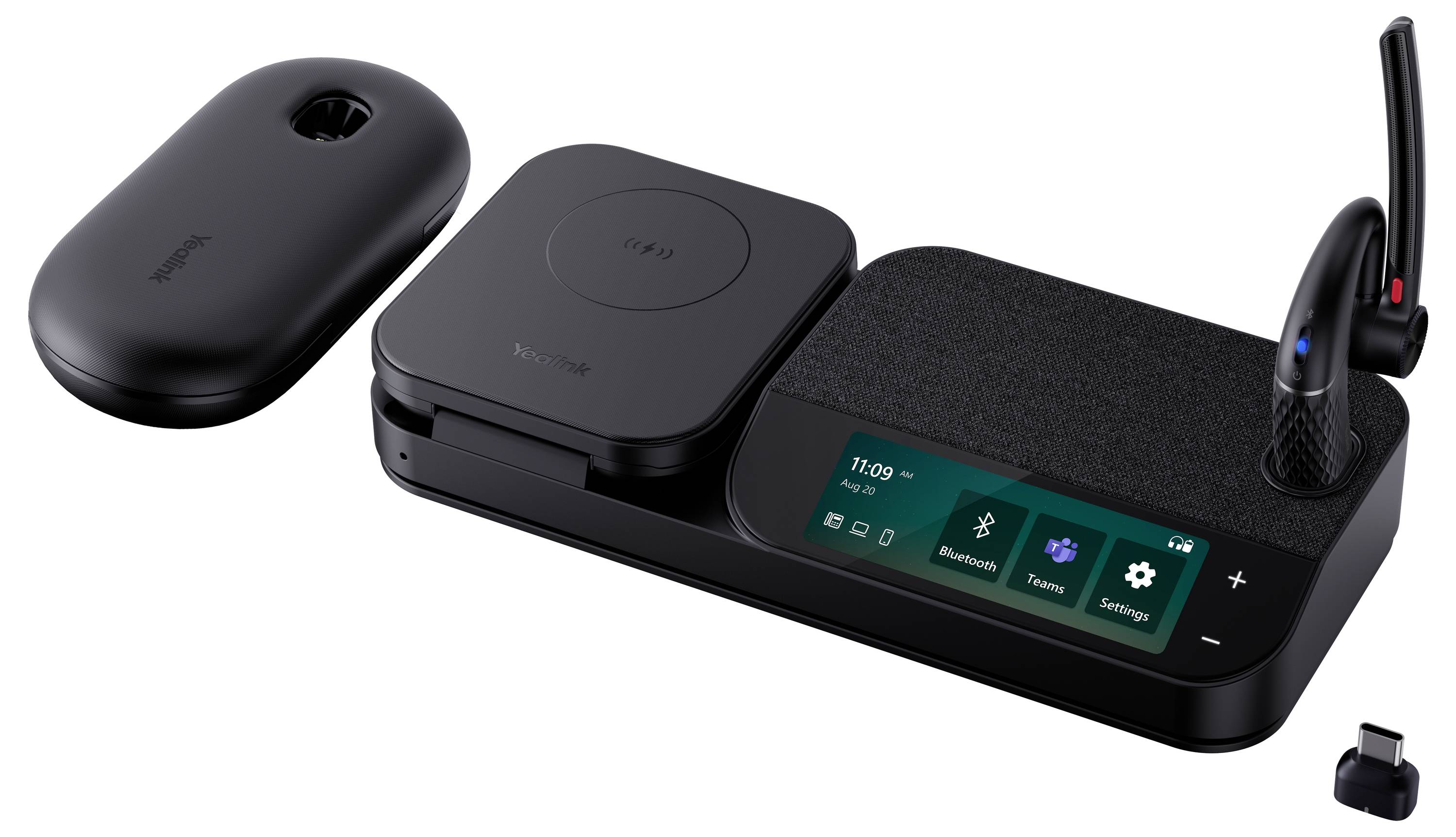 Yealink BH71 Workstation Pro On Ear Headset Schwarz