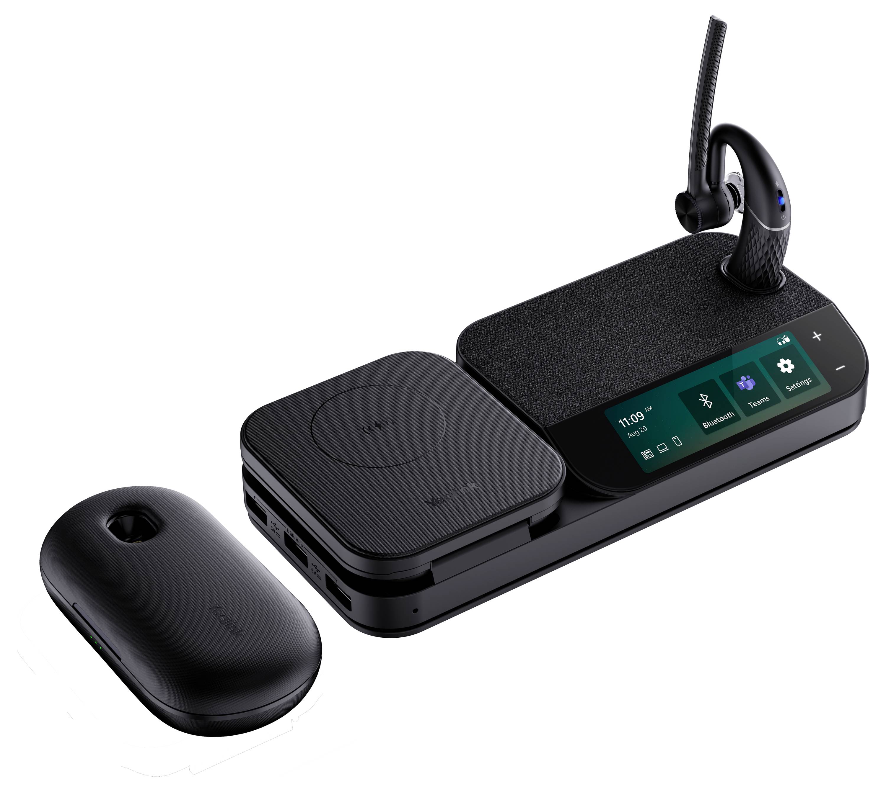 Yealink BH71 Workstation Pro On Ear Headset Schwarz