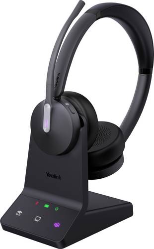 Yealink Headset WH64 Dual Teams On Ear Headset Schwarz