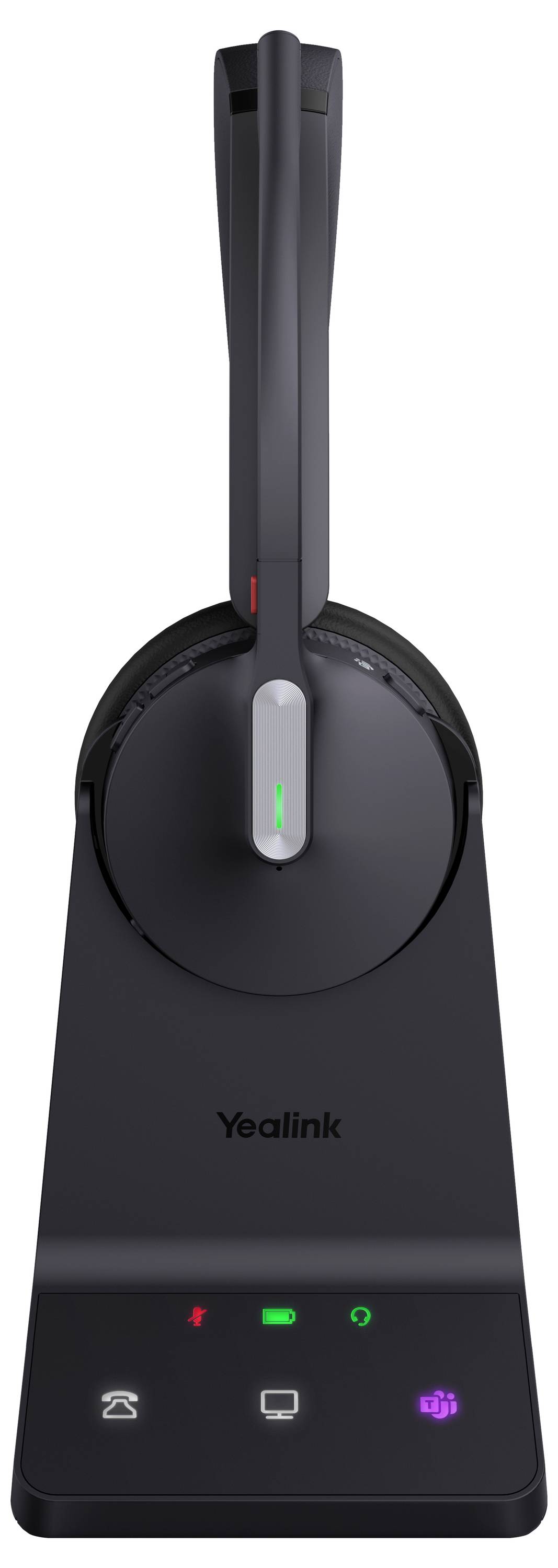 Yealink Headset WH64 Dual Teams On Ear Headset Schwarz