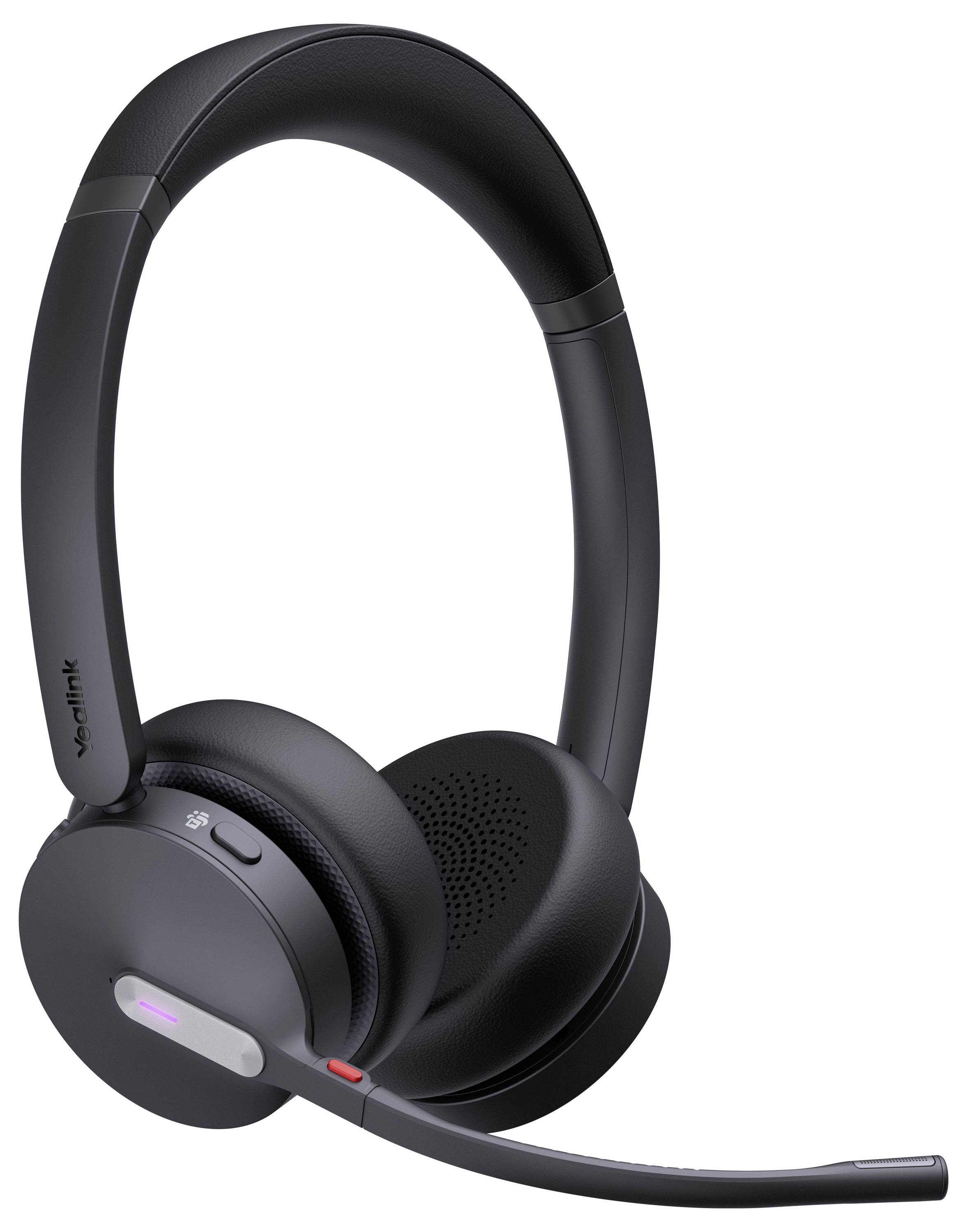 Yealink Headset WH64 Dual Teams On Ear Headset Schwarz