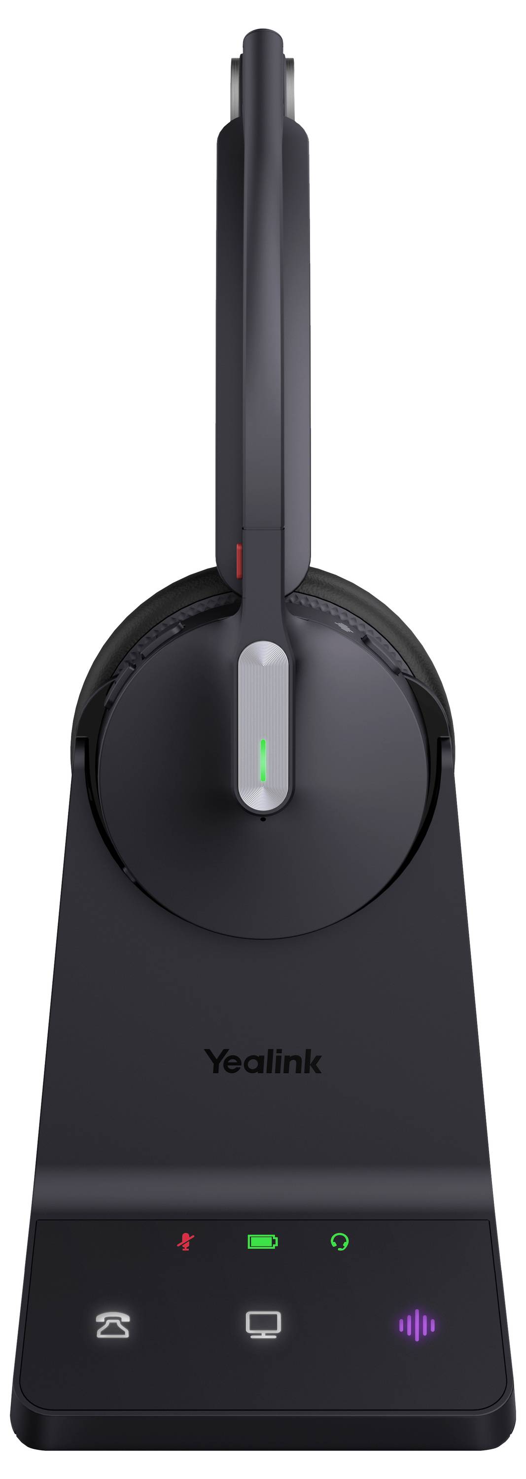 Yealink Headset WH64 Mono UC On Ear Headset Schwarz