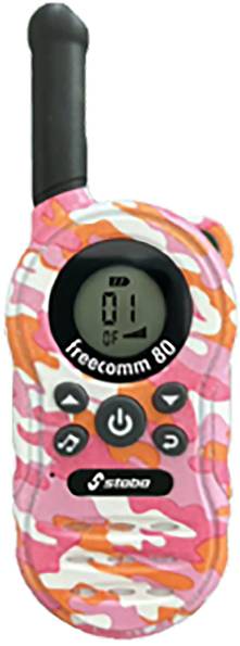 Stabo freecomm 80 20080 PMR-Handfunkgerät 2er Set