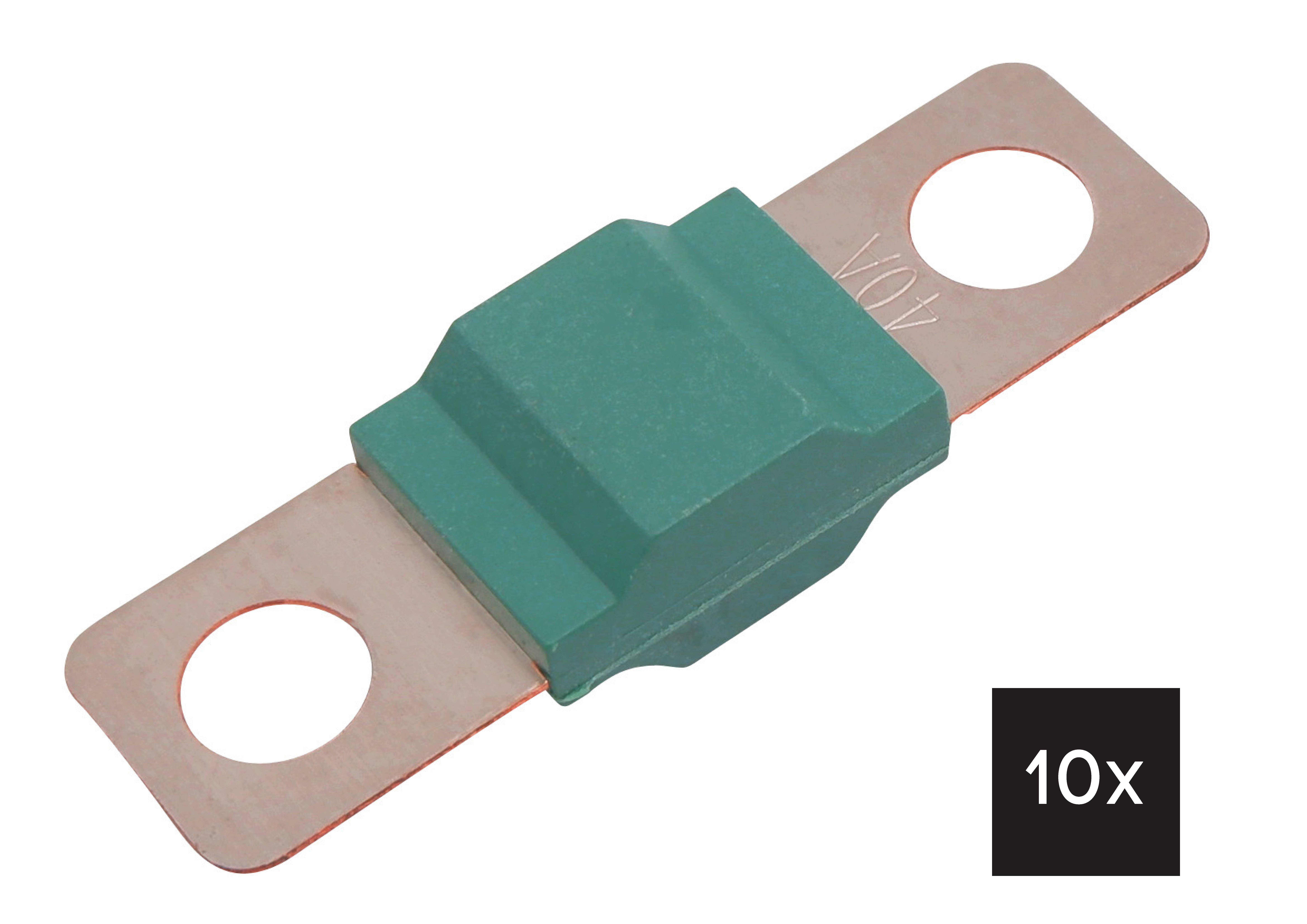 TRU COMPONENTS TC-13545876 Sicherung 40A 80 V/DC Inhalt 10 St. Bulk