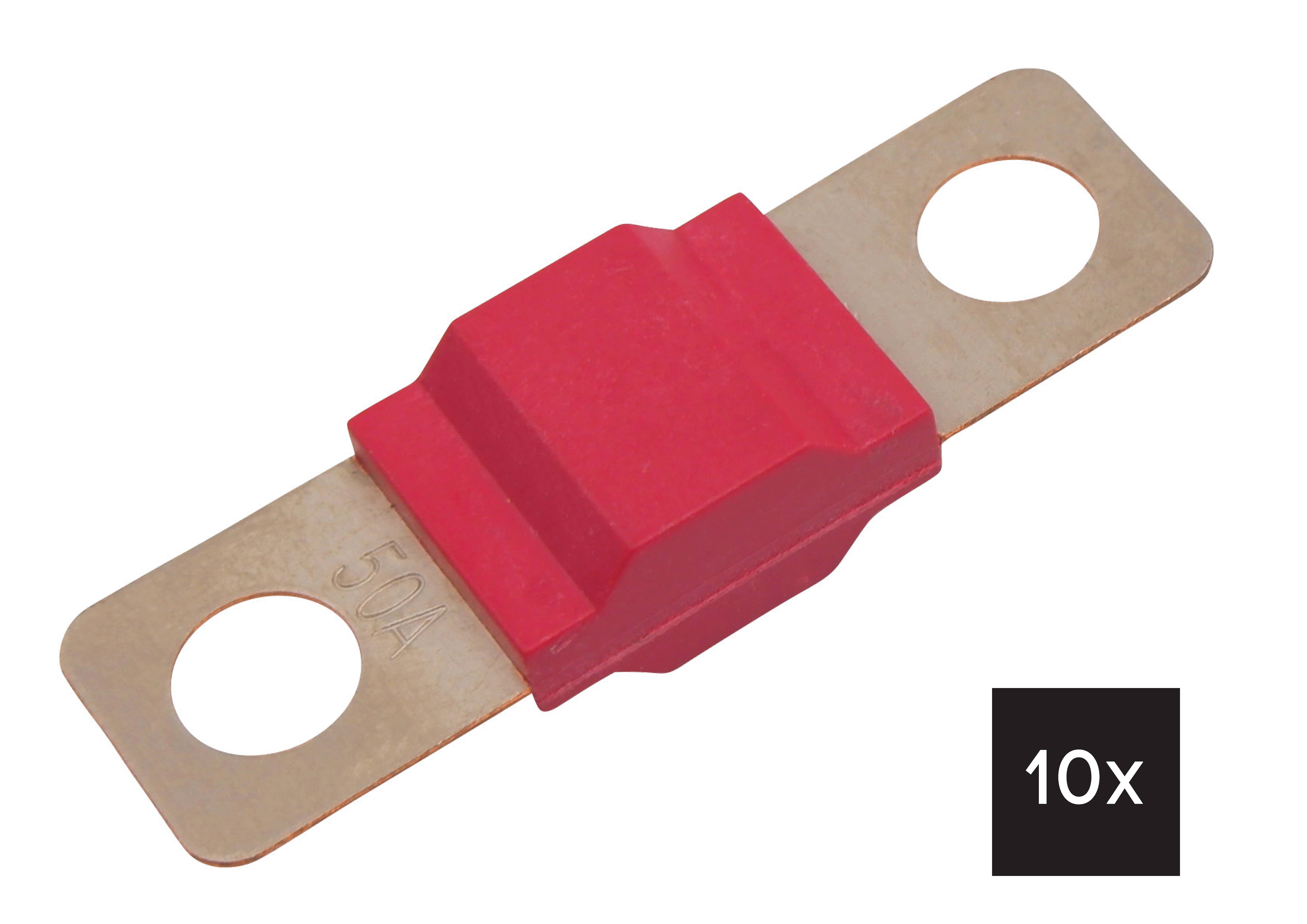 TRU COMPONENTS TC-13545880 Sicherung 50A 80 V/DC Inhalt 10 St. Bulk