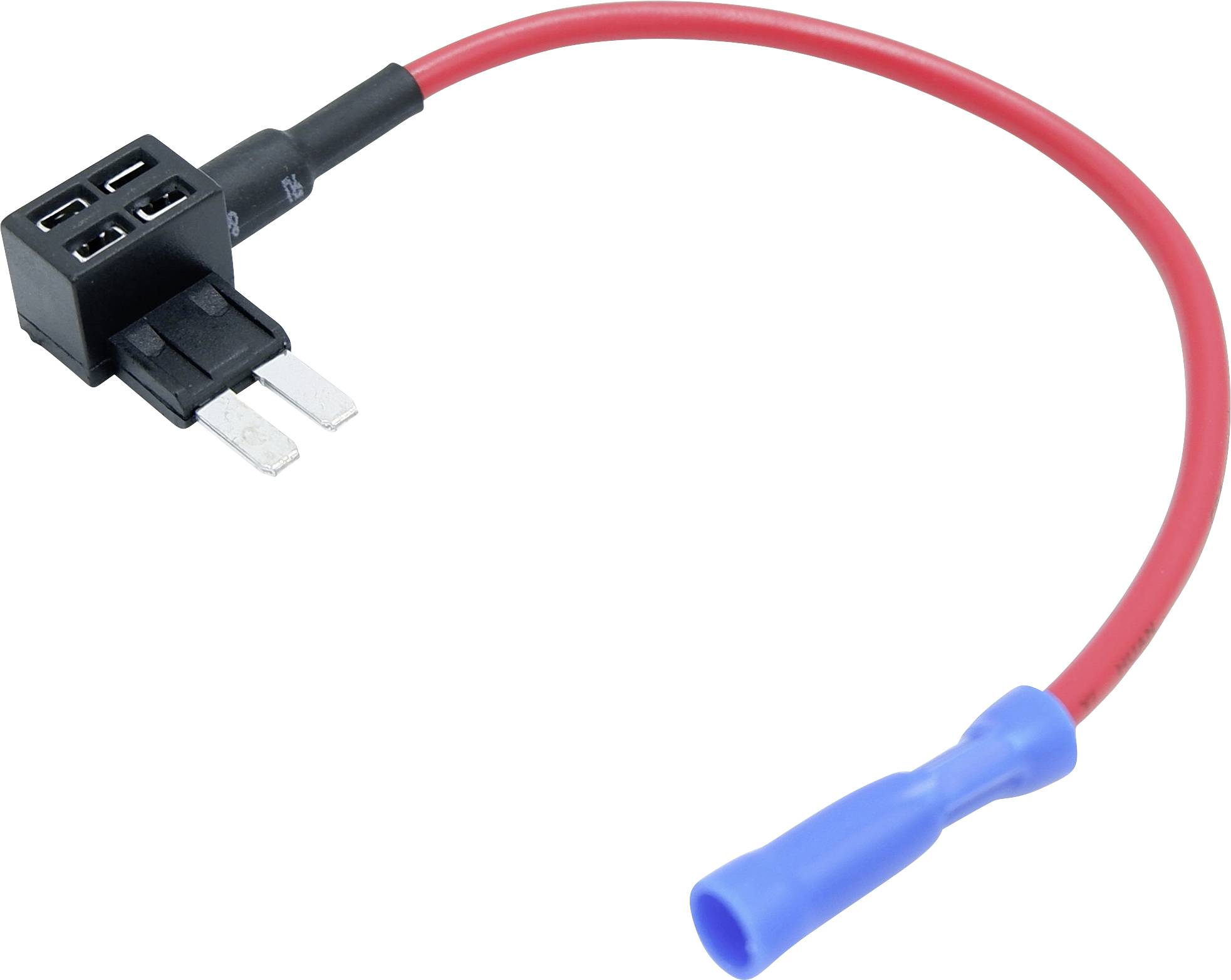 TRU COMPONENTS Flachsicherungsadapter Flachsicherung Mikro Pole LP 15 A 1 St.